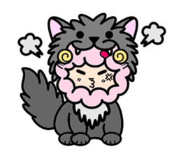 Costume Shy sheep* sticker #2909728