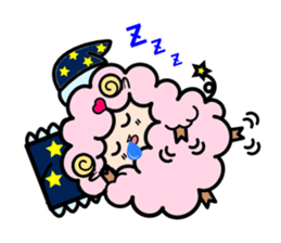 Costume Shy sheep* sticker #2909736