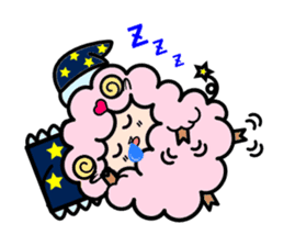 Costume Shy sheep* sticker #2909736