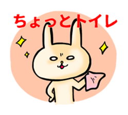 rabbit of pewter sticker #2909972