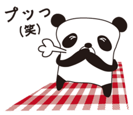 Panda of the bread sticker #2910045