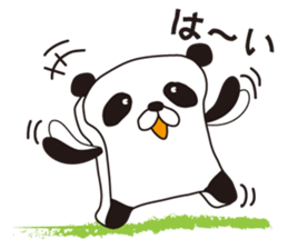 Panda of the bread sticker #2910049
