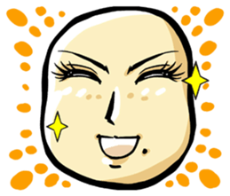 She is a potato. sticker #2910348