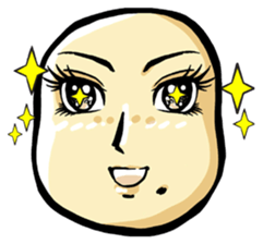She is a potato. sticker #2910356