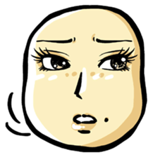 She is a potato. sticker #2910362