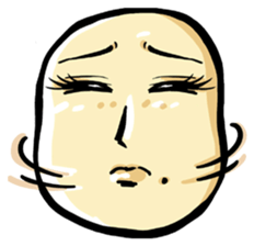 She is a potato. sticker #2910364