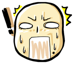 She is a potato. sticker #2910372