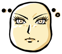 She is a potato. sticker #2910373