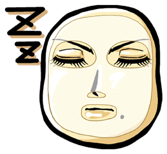 She is a potato. sticker #2910386