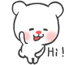 Polar Bear Ku-chan: Daily Life edition sticker #2910507