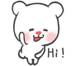 Polar Bear Ku-chan: Daily Life edition sticker #2910507