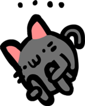 cat ball sticker sticker #2910557