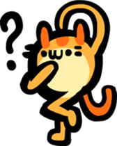 cat ball sticker sticker #2910567