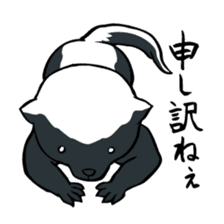 Strongest Mr. Ratel sticker #2911151