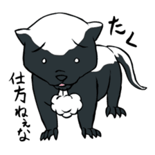 Strongest Mr. Ratel sticker #2911169