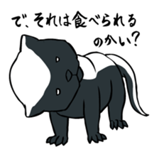 Strongest Mr. Ratel sticker #2911170