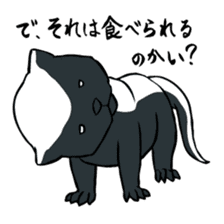 Strongest Mr. Ratel sticker #2911170