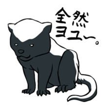 Strongest Mr. Ratel sticker #2911184