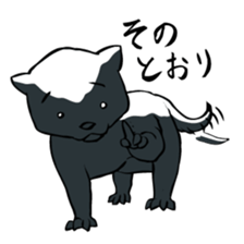 Strongest Mr. Ratel sticker #2911186