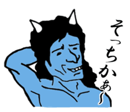 The power of ogre. sticker #2911269