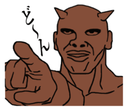 The power of ogre. sticker #2911305