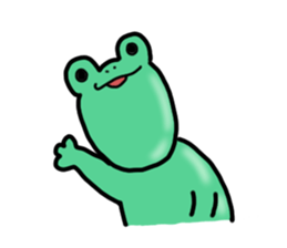 Graduates and sometimes tadpole to frog sticker #2911387