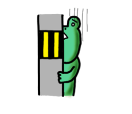 Graduates and sometimes tadpole to frog sticker #2911398