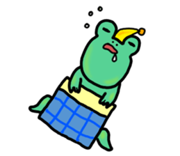 Graduates and sometimes tadpole to frog sticker #2911401