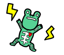 Graduates and sometimes tadpole to frog sticker #2911413