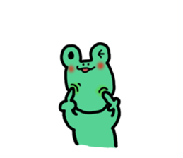 Graduates and sometimes tadpole to frog sticker #2911416