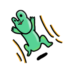 Graduates and sometimes tadpole to frog sticker #2911418