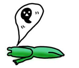 Graduates and sometimes tadpole to frog sticker #2911424