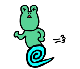 Graduates and sometimes tadpole to frog sticker #2911425