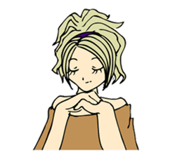 Recent girl sticker #2911913