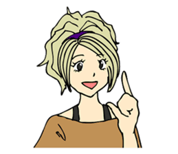 Recent girl sticker #2911916