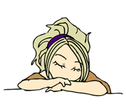 Recent girl sticker #2911917