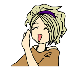 Recent girl sticker #2911918
