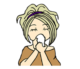 Recent girl sticker #2911927