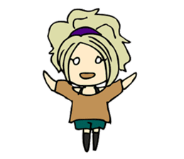 Recent girl sticker #2911937