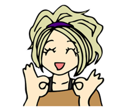 Recent girl sticker #2911946