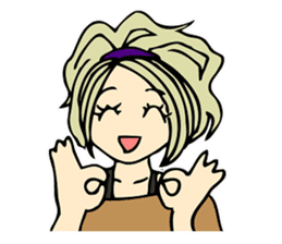 Recent girl sticker #2911946