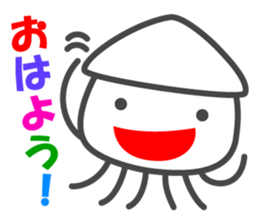 Smiling Squids sticker #2911990