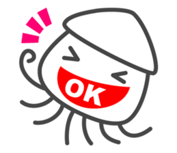 Smiling Squids sticker #2912024