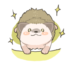OHAGI the hedgehog!![English version.] sticker #2912155