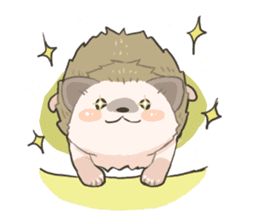 OHAGI the hedgehog!![English version.] sticker #2912155