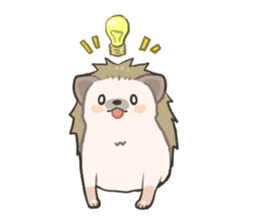 OHAGI the hedgehog!![English version.] sticker #2912160