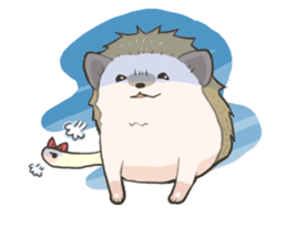 OHAGI the hedgehog!![English version.] sticker #2912174