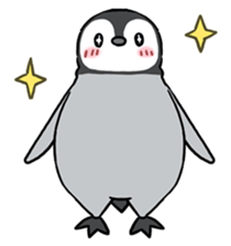 Healthy baby penguin sticker #2912188