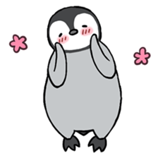 Healthy baby penguin sticker #2912190