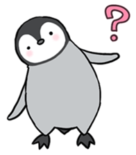 Healthy baby penguin sticker #2912193